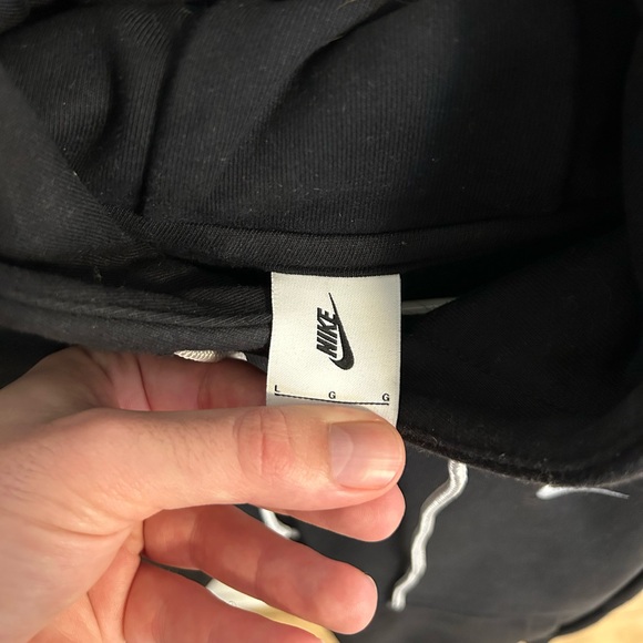 Nike Solo Swoosh Fleece Hoodie - Picture 2 of 3